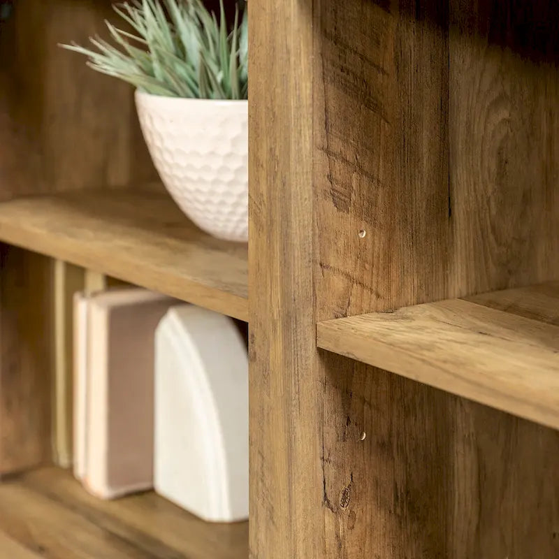 Meuble TV avec portes de grange et rangement de 70 pouces