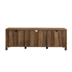 Meuble TV avec portes de grange et rangement de 70 pouces
