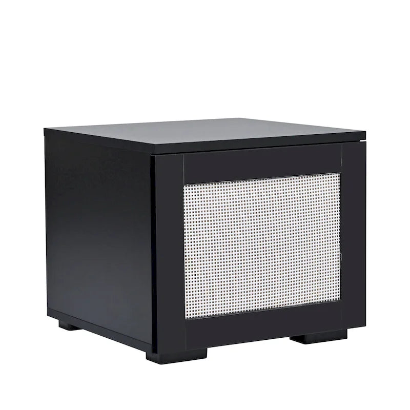 Meuble TV de 209,3 cm avec portes à ouverture par pression et lumières LED, convient aux téléviseurs jusqu'à 228,6 cm