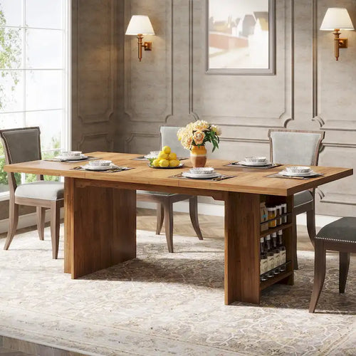 Bureau de 160 cm avec étagères de rangement latérales