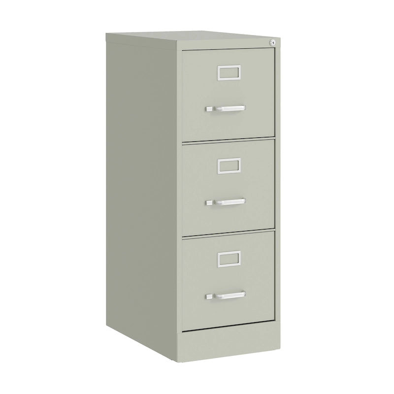 Classeur vertical de 22 po de profondeur à 3 tiroirs pour documents format lettre