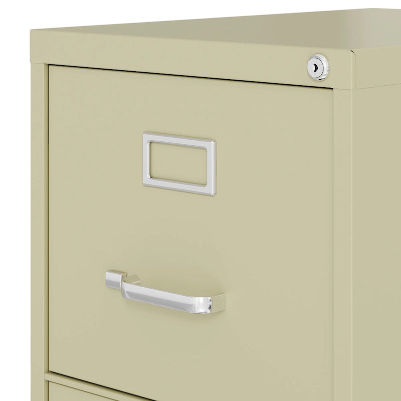 Classeur vertical de 22 po de profondeur à 3 tiroirs pour documents format lettre