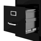 Classeur vertical de 22 po de profondeur à 3 tiroirs pour documents format lettre