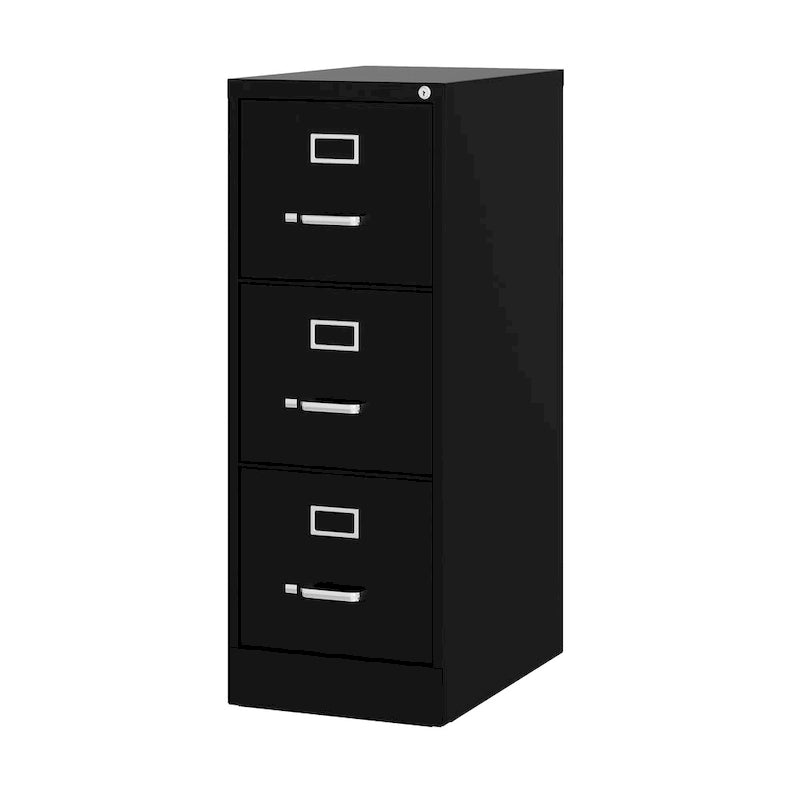 Classeur vertical de 22 po de profondeur à 3 tiroirs pour documents format lettre