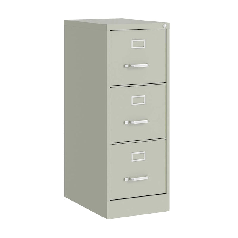 Classeur vertical de 22 po de profondeur à 3 tiroirs pour documents format lettre