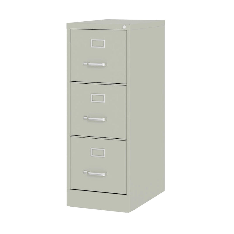 Classeur vertical de 22 po de profondeur à 3 tiroirs pour documents format lettre