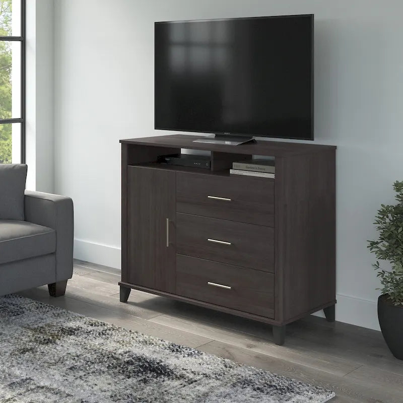 Meuble TV haut Somerset avec rangement
