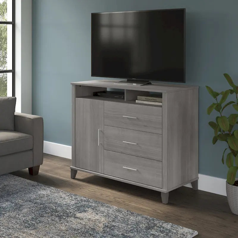 Meuble TV haut Somerset avec rangement