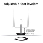 Meuble TV de 58 po avec insert de foyer électrique