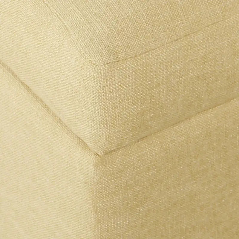 Pouf de rangement carré de 71 cm avec couvercle articulé