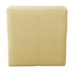 Pouf de rangement carré de 71 cm avec couvercle articulé