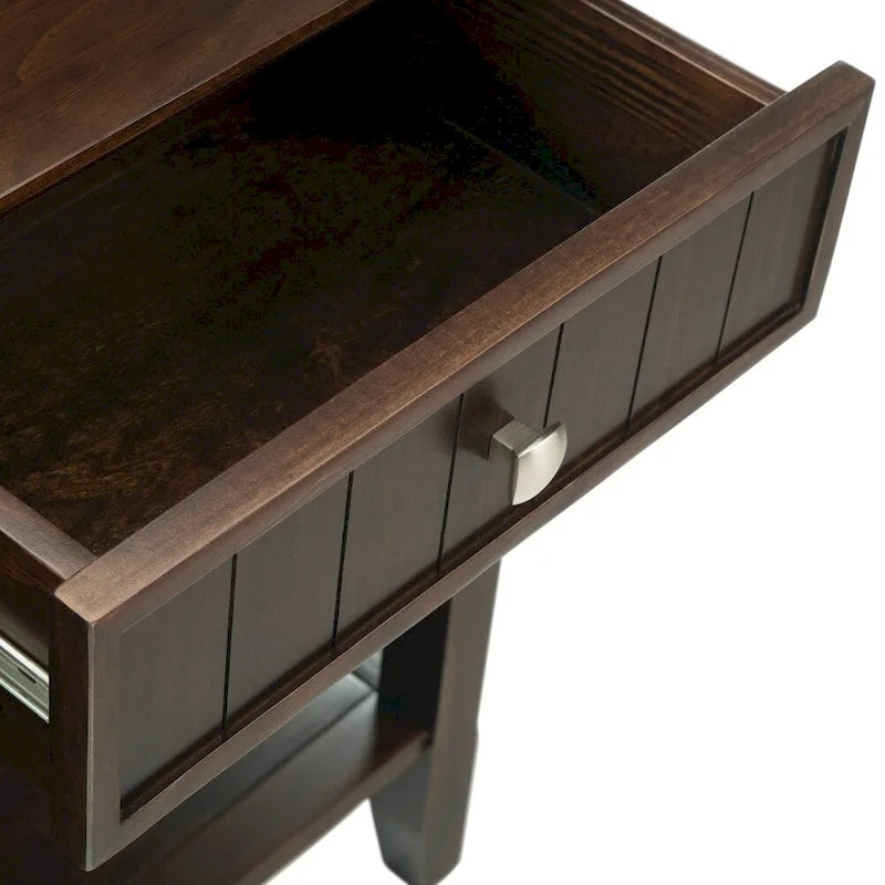 Console-table de canapé en bois massif, 60 po de largeur, Normandy - 60 x 16 x 30