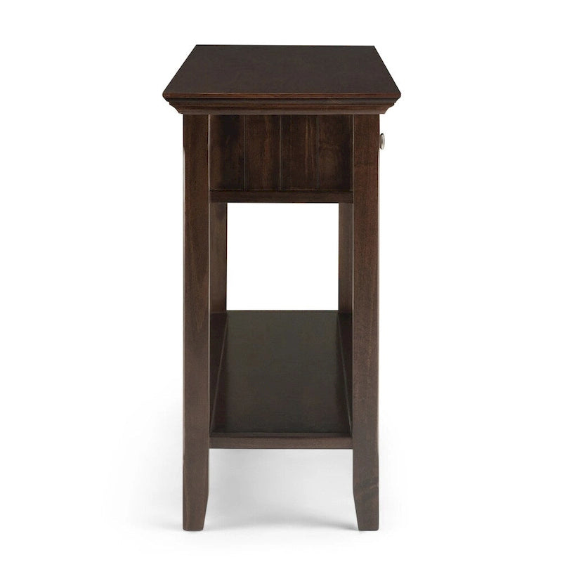 Console-table de canapé en bois massif, 60 po de largeur, Normandy - 60 x 16 x 30