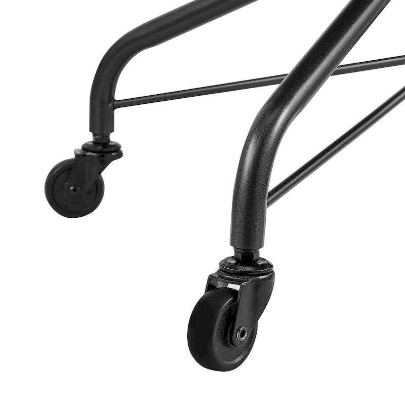 Fauteuil de bureau pivotant en tissu avec hauteur réglable