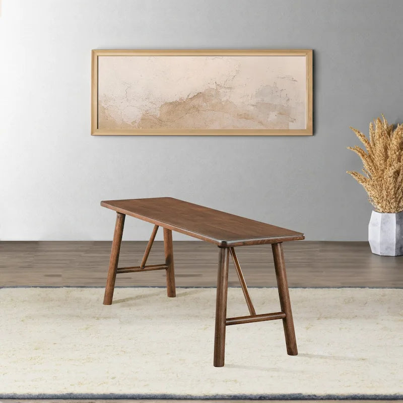 Banc en bois massif