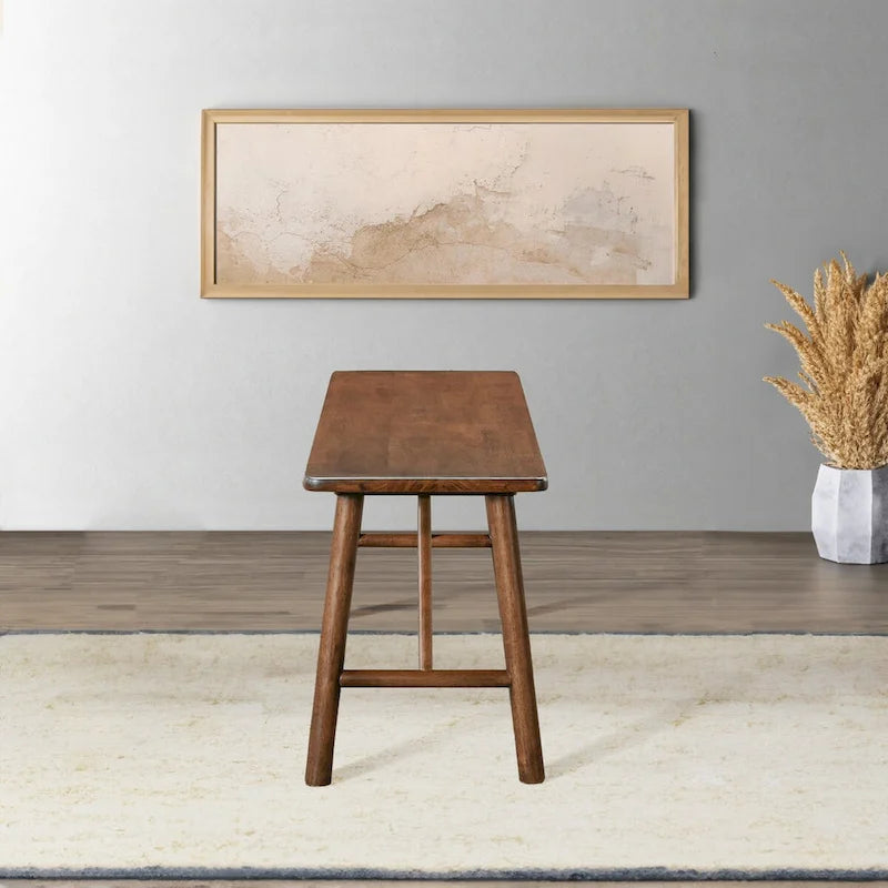 Banc en bois massif