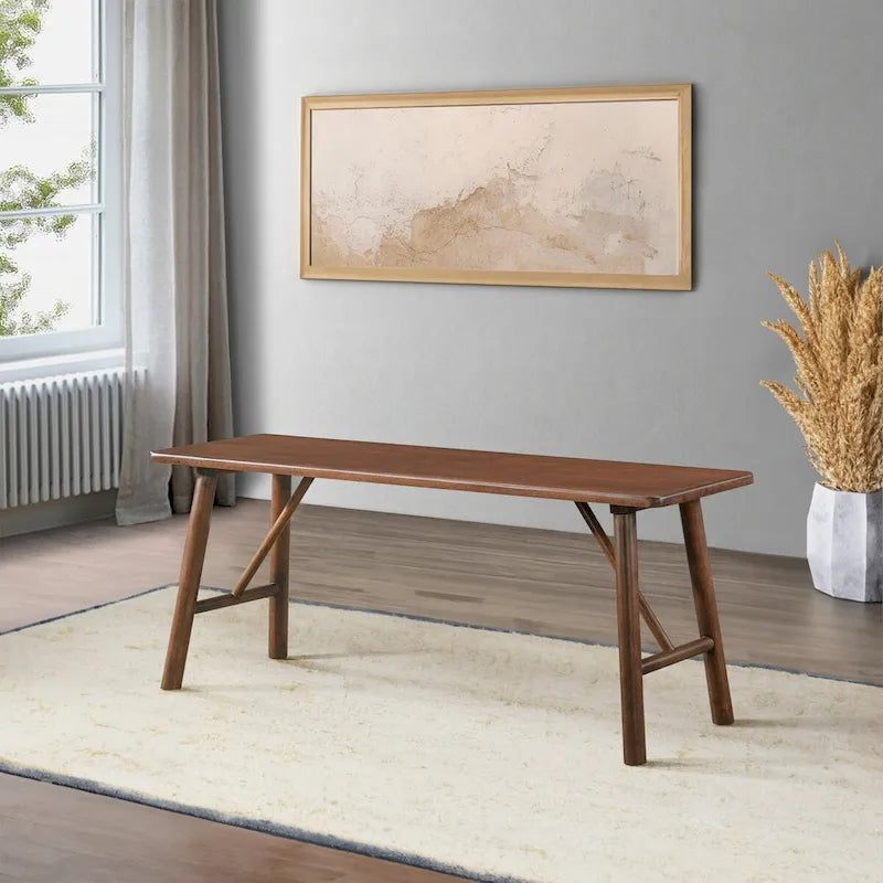Banc en bois massif