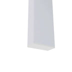 Tables d'appoint carrées en verre trempé, lot de 2 – Noir / Transparent / Blanc