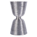 Table d'appoint tambour en fil de fer