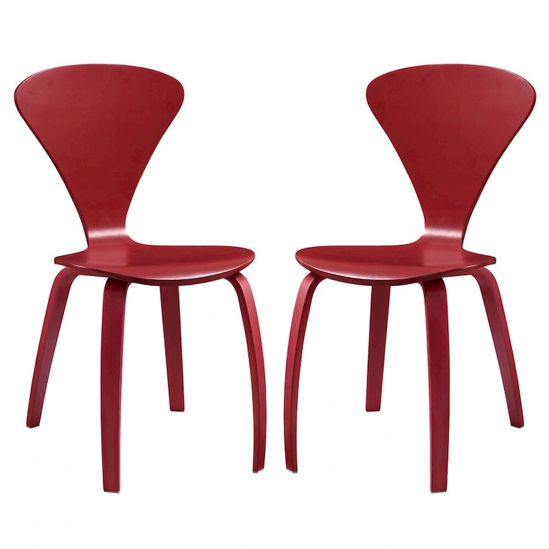 Chaises de salle à manger empilables Vortex (Lot de 2)