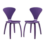 Chaises de salle à manger empilables Vortex (Lot de 2)