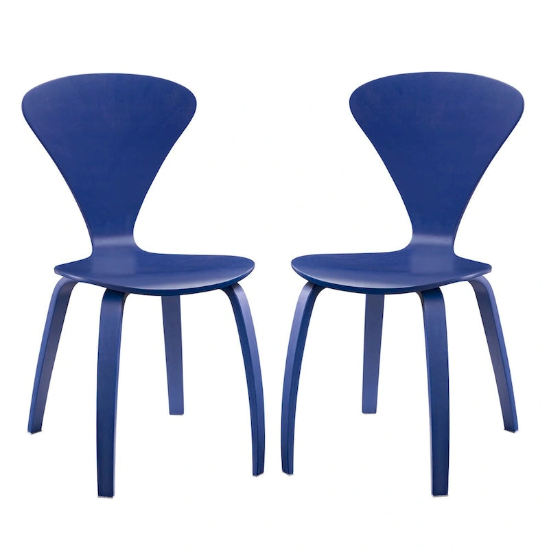 Chaises de salle à manger empilables Vortex (Lot de 2)