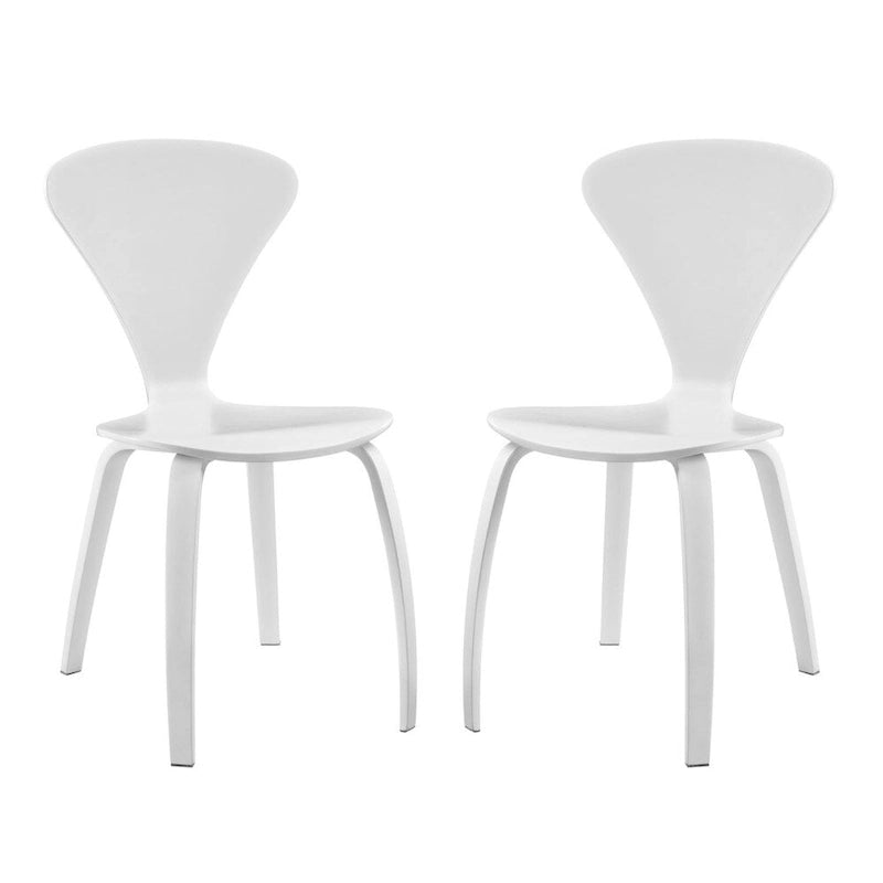 Chaises de salle à manger empilables Vortex (Lot de 2)