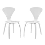 Chaises de salle à manger empilables Vortex (Lot de 2)