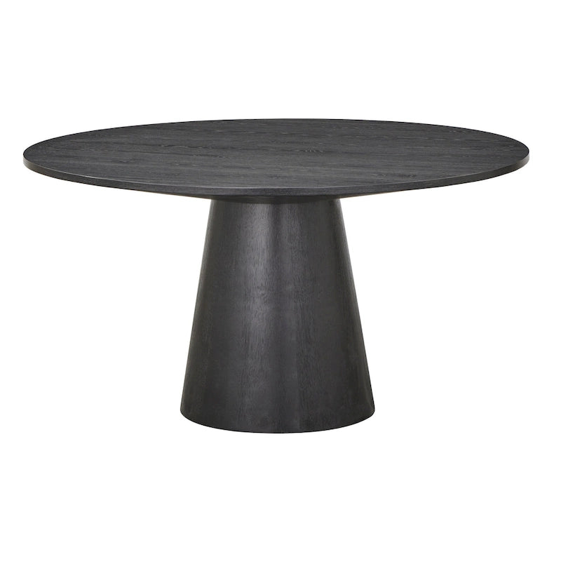 Table à manger ronde à pied central – Jusqu'à 6 places