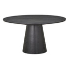 Table à manger ronde à pied central – Jusqu'à 6 places
