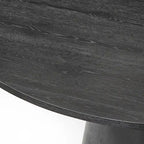 Table à manger ronde à pied central – Jusqu'à 6 places