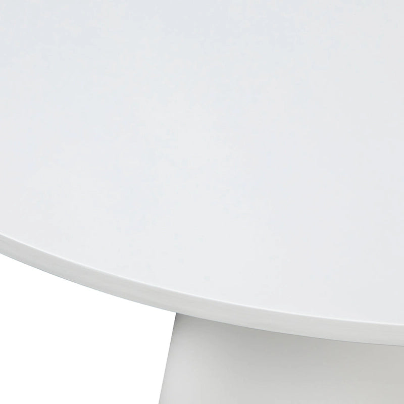 Table à manger ronde à pied central – Jusqu'à 6 places