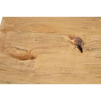 Table d'appoint en orme recyclé, naturel