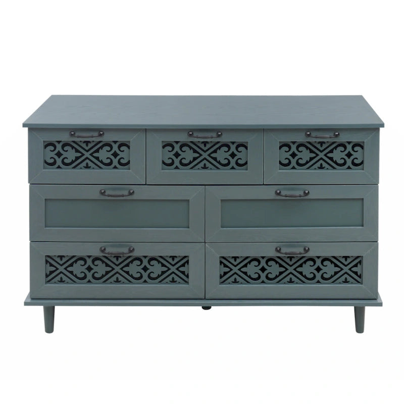 Meuble de rangement 7 tiroirs – Convient pour chambre, salon et bureau