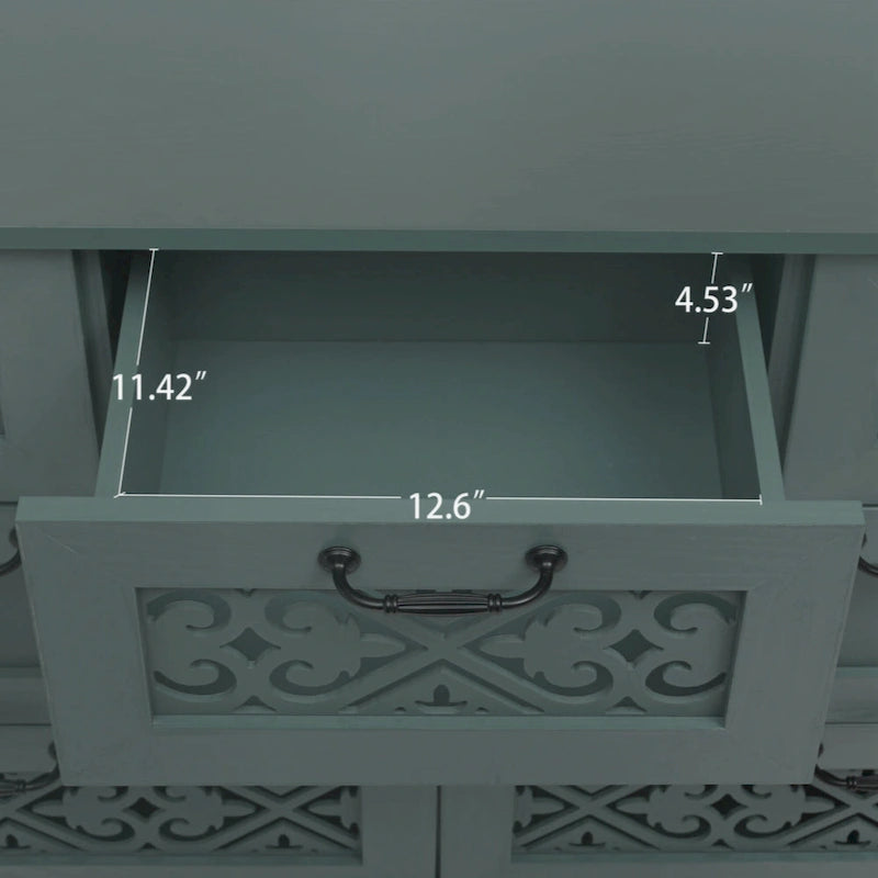 Meuble de rangement 7 tiroirs – Convient pour chambre, salon et bureau
