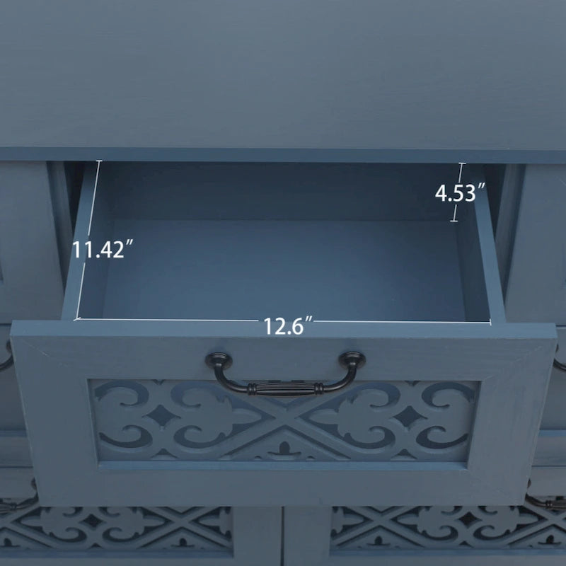 Meuble de rangement 7 tiroirs – Convient pour chambre, salon et bureau
