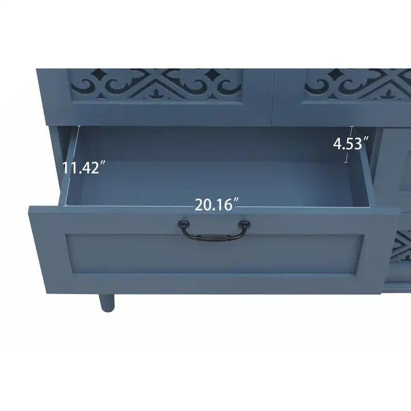 Meuble de rangement 7 tiroirs – Convient pour chambre, salon et bureau