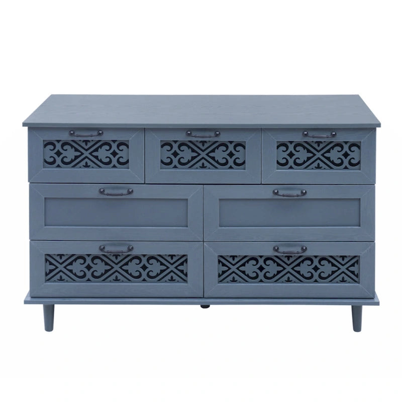 Meuble de rangement 7 tiroirs – Convient pour chambre, salon et bureau