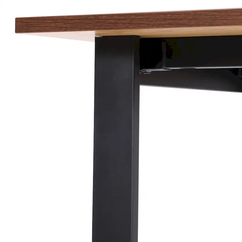 Table de conférence avec plateau stratifié et piètement en U