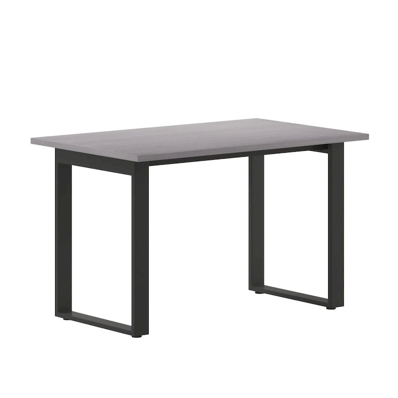 Table de conférence avec plateau stratifié et piètement en U