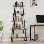 Étagère à 5 niveaux de style industriel avec cadre en métal